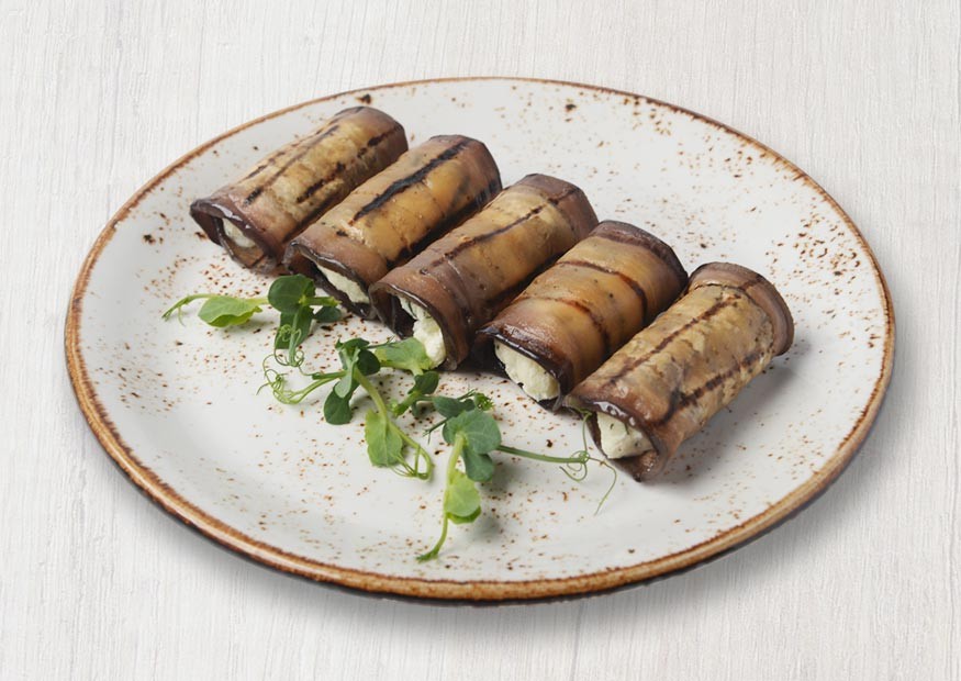 Aubergine rolls