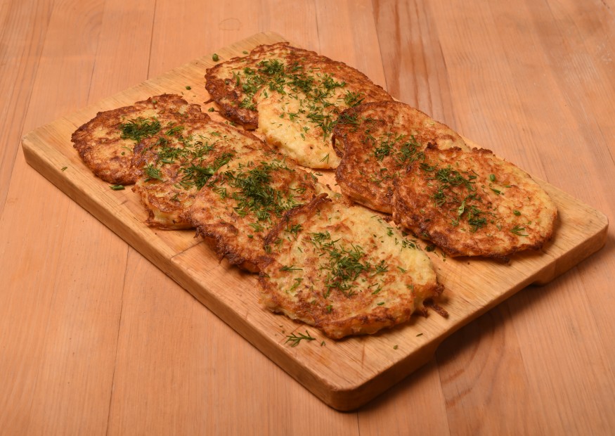 Chicken pancakes