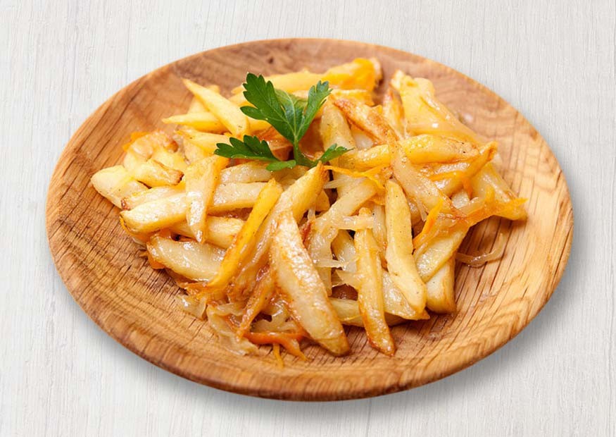 Картофель, жаренный по-домашнему